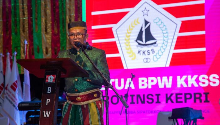 Sambutan Ketua BPW KKSS Kepri, Ady Indra Pawennari