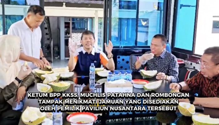 Ketua BPW KKSS Kepri, Ady Indra Pawennari Menjamu Ketum BPP KKSS dan Rombongan