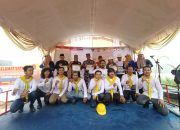 Berlayar dengan Kapal Sandeq, Tim Ekspedisi Unhas Tiba di Batam dan Disambut KKSS Kepri